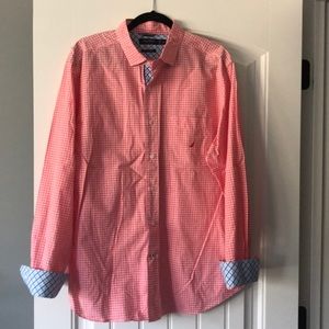 Nautica button down plaid shirt